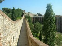 Panormica de Girona desde la muralla